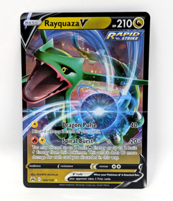 Rayquaza V - 100/159 Crown Zenith - Ultra Rare - Pokemon TCG - NM/M - Image 1