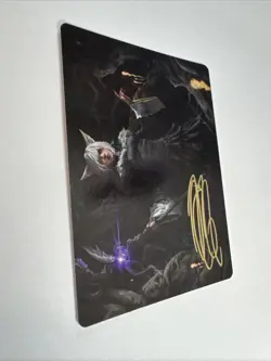 MTG FINAL FANTASY ART SERIES 21/53 Gold Stamped Y’shtola Nights Blessed - Image 3