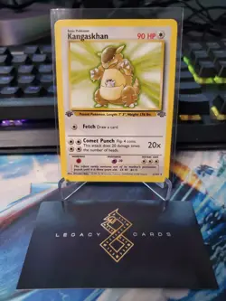 Kangaskhan 21/64 - Jungle 1st Edition Non-Holo Rare - Pokemon TCG (LP) - Image 1