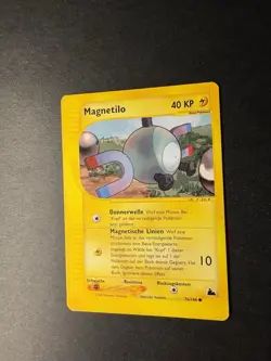 Magnemite # 76/144 (Magnetilo) Common aus Skyridge von 2003 Pokemon Vintage - Image 2