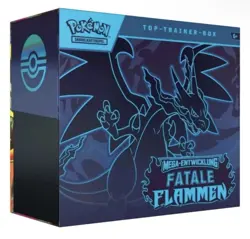 Pokemon Mega Entwicklung Fatale Flammen Top Trainer Box DE Vorbestellung!!! - Image 1