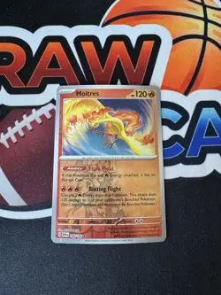 Reverse Holo Moltres 146/165 Rare Scarlet and Violet 151 Pokemon TCG - Image 1