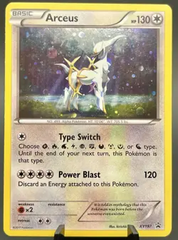 Arceus XY197 XY Promos Black Star Promo Holo Pokemon TCG LP - Image 1