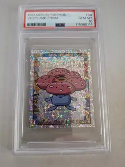 1999 Merlin Pokemon Vileplume Prism #S8 PSA 10. POP 5 - Image 1