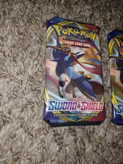 Pokemon Sword And Shield Base Set Sealed Booster 1 Pack - Image 2