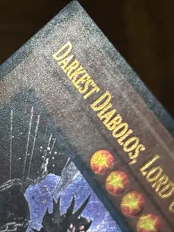 Darkest Diabolos, Lord of the Lair SR06-EN001 1st Edition Ultra Rare LP - Image 2