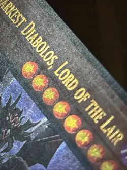 Darkest Diabolos, Lord of the Lair SR06-EN001 1st Edition Ultra Rare LP - Image 3
