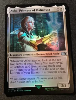 Ashe, Princess Of Dalmasca - Foil - FIN - NM Unplayed - EN - 0007 - Image 1
