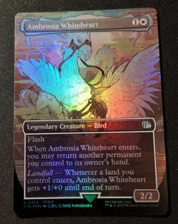 Ambrosia Whiteheart - Foil - Borderless - FIN - NM Unplayed - EN - 0325 - Image 1