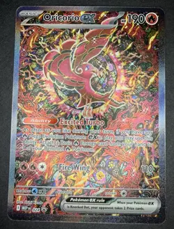 ORICORIO EX 024 Phantasmal Flames UPC Promo Pokemon Card - Image 1
