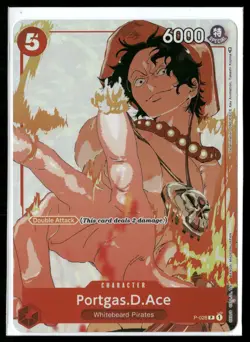 Portgas.D.Ace (Gift Collection 2023) PR One Piece Promotion Cards P-028 NM - Image 1