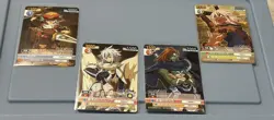 Dot Hack Link Victory Sparks Card Lot x4 - Kite, Balmung, Blackrose, Orca - RARE - Image 1
