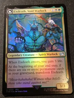 Exdeath, Void Warlock - Foil - FIN - NM - EN - 0220 - Image 1