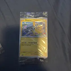 Pikachu SVP EN 190 - 2024 World Championships Sealed Promo Pokemon TCG Card - Image 1