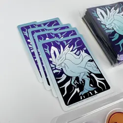 Walking Wake Temporal Forces Card Sleeves Dividers Dice ETB Pokemon TCG New - Image 3