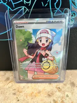 Dawn 118/094 Ultra Rare Full Art NM Pokemon Card PFL Phantasmal Flames - Image 1