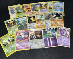 Vintage Pokemon Card Lot - Base Set Through Mid Era - MP - Image 1