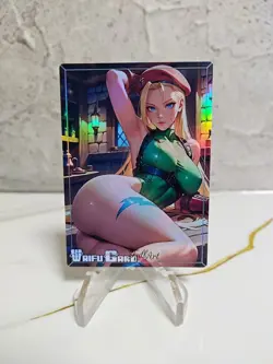 Cammy White Trading Card Waifu Goddess Story Anime Girl holo Karte Manga Full - Image 1