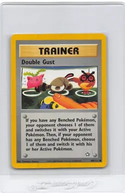 Double Gust 100/111 - UNLIMITED - NEO GENESIS - VINTAGE WOTC Pokemon CARD - NM - Image 1
