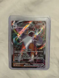 Lycanroc VMAX 092/203 Sword & Shield Evolving Skies Holo Ultra Rare Pokemon Card - Image 1