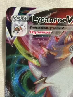 Lycanroc VMAX 092/203 Sword & Shield Evolving Skies Holo Ultra Rare Pokemon Card - Image 5