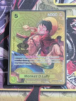 Monkey D Luffy One Piece Card english Version 2nd Anniversary Set ST13-015 - Image 1