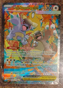 Mega Kangaskhan Ex Mega Evolutions SIR Near Mint Pokemon Card 182/132 English - Image 1