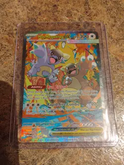 Mega Kangaskhan Ex Mega Evolutions SIR Near Mint Pokemon Card 182/132 English - Image 2