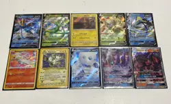 Mixed Rare Pokemon Holographic Trading Card Singles (Set Of 10) - Image 2