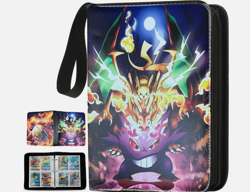 Card Binder for Pokemon Cards Holder Fits 900 Cards w/ 50 Removable Sleeves - Image 1