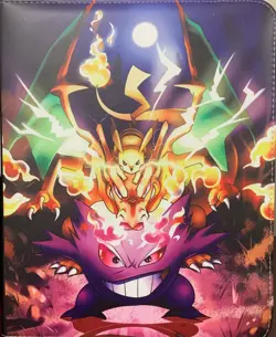 Card Binder for Pokemon Cards Holder Fits 900 Cards w/ 50 Removable Sleeves - Image 3