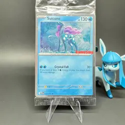 Suicune 026/094 GameStop Stamped Promo Card Sealed - Image 1