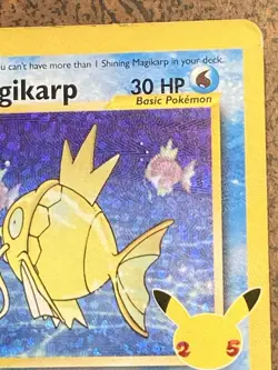 Shining Magikarp 66/64 Celebrations Rare Holo Pokemon Card - Image 3