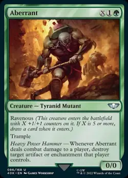 Near Mint x 1 Aberrant Commander: Warhammer 40,000 - Image 1