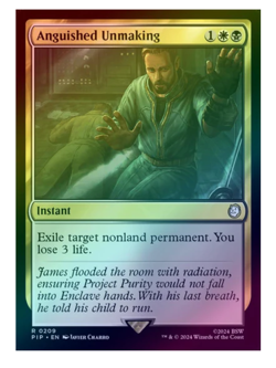 Anguished Unmaking - Foil Fallout MTG - Image 1