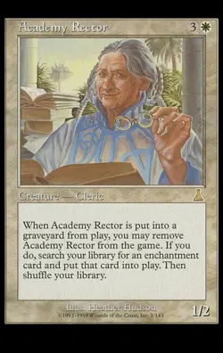 Magic the Gathering MTG Academy Rector (1) Urza's Destiny LP - Image 1