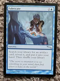 1x X1 Fabricate Mirrodin Regular MTG Magic NM-LP - Image 1