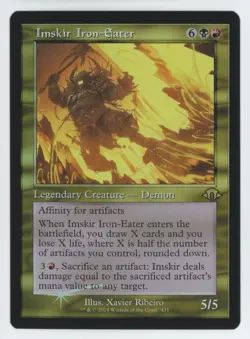 MTG Modern Horizons 3 Imskir Iron-Eater (Retro) #431 FOIL Rare - Image 1