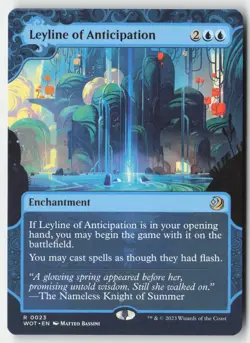 MTG - Leyline of Anticipation R Wilds of Eldraine: Enchanting Tales 23 LP-NM - Image 1