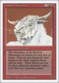 4x Hurloon Minotaur (Revised Edition) - Image 1
