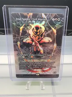 Magic the Gathering Marvel's Spider-Man - Iron Spider, Civil Warrior Borderless - Image 1