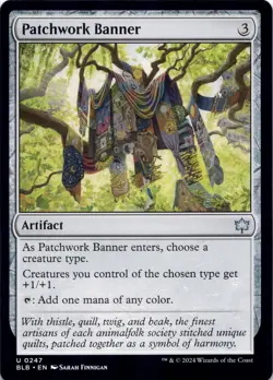 Patchwork Banner - Bloomburrow - Magic MTG NM - Image 1