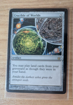 MTG Crucible of Worlds Fifth Dawn LP/EX - Image 1