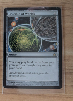 MTG Crucible of Worlds Fifth Dawn LP/EX (slightly worse) - Image 1