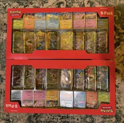 Pokemon TCG: Prismatic Evolutions Costco Mini Tins 8 Pack - New & Sealed x2 - Image 1