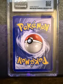 Zapdos Pokemon Card 1999 Base Set Unlimited Holo CGC Grade 4 - Image 2