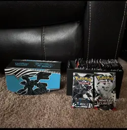 Pokemon Black Bolt White Flare Sealed X36 Booster Box Quantity 18 Black 18 White - Image 1