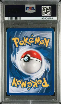 2000 Pokemon PORTUGUESE Unlimited Fossil Haunter Holo 6/62 PSA 7 NM - Image 2