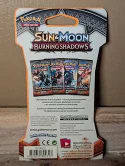 Pokemon TCG Sun & Moon Burning Shadows Sleeved Booster Pack - Necrozma - Image 2