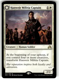Hanweir Militia Captain Shadows over Innistrad Regular - Image 1